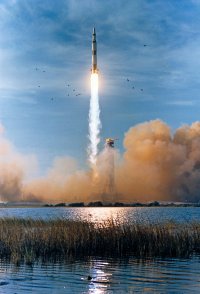 Создать мем Saturn 5 - Apollo 8 - Launch