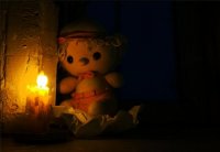 Создать мем Я сижу без света