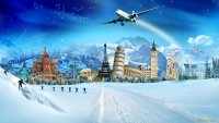 Создать мем Зимняя Европа
