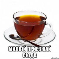  милый приезжай сюда