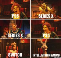 PS5 Series X Series X PS5 Switch Intellivision Amico