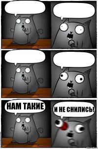     Нам такие И НЕ СНИЛИСЬ!