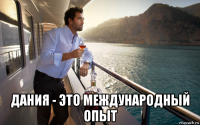  дания - это международный опыт
