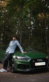 Создать мем Антон Лапенко Audi RS5