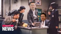 Создать мем Battulga and Elbegdorj in a South Korean film
