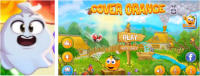 Создать мем Bubble world saga cover orange