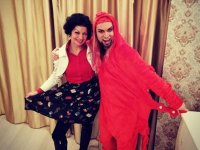 Создать мем Гоген Солнцев и дура