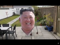 Создать мем Kim Jong Un Hes banned for life PRANK