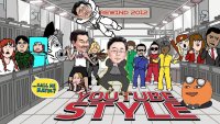 Создать мем Ochirbat Bagabandi and Elbegdorj gangnam style