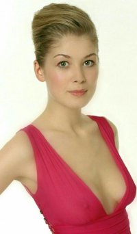 Создать мем Rosamund Pike