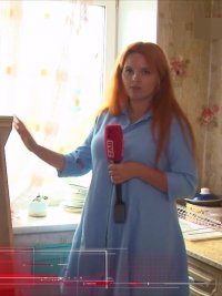 Создать мем Рыжая журналистка