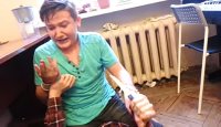 Создать мем Сука ты меня порезал