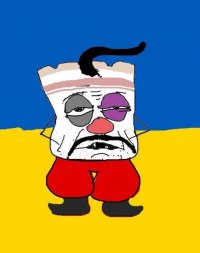 Создать мем Усраинский патрыот