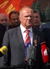 Создать мем Зюганов и сволочь