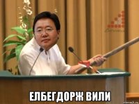  елбегдорж вили