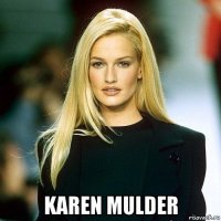  karen mulder