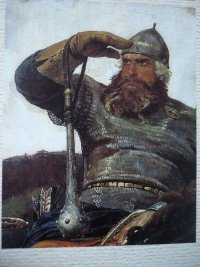 Создать мем Богатырь