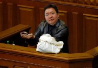 Создать мем Ц Элбэгдорж в раде с землей