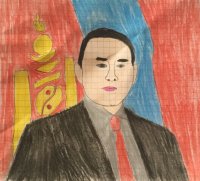 Создать мем Х Баттулга зураг зурах
