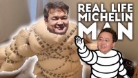 Создать мем Сайханбилэг Элбэгдорж michelin man