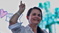 Создать мем Светлана Георгиевна Тихановская