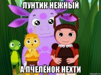 лунтик нежный а пчелёнок нехти