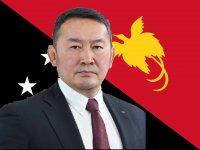 Создать мем Battulga Papua New Guinea flag