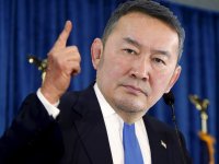 Создать мем Battulga Trump