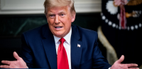 Создать мем Trump
