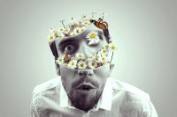 Создать мем Тупой дебил
