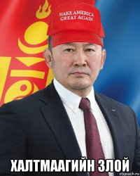  халтмаагийн злой