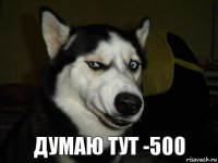 ДУМАЮ ТУТ -500