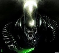 Создать мем ALIEN