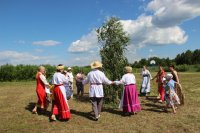 Создать мем Белую берёзку