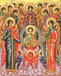 Создать мем Иже херувимы