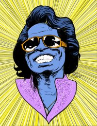 Создать мем James Brown