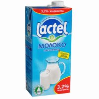 Создать мем Лактель молоко