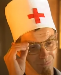 Создать мем Маски в больнице