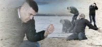 Создать мем Песок