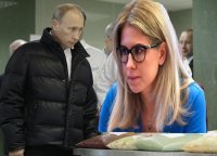 Создать мем Путин и соболь