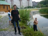 Создать мем Рыбу глушат