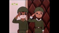 Создать мем Рыжик и Ёжик