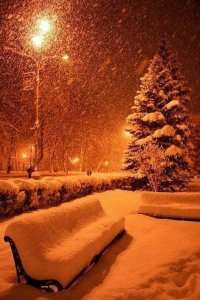 Создать мем Снег