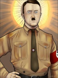 Создать мем Святой мученик Адольф Гитлер