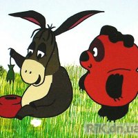 Создать мем Винни пух