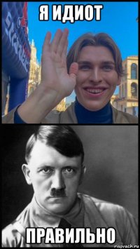 я идиот правильно