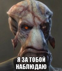  я за тобой наблюдаю