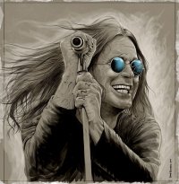 в ссср даже тогда была уже известна black sabbath, но была запрещена, Мем Ozzy