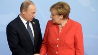 Создать мем Путин и Меркель