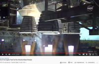 Создать мем SLS - Core Stage Engines - Fire Test